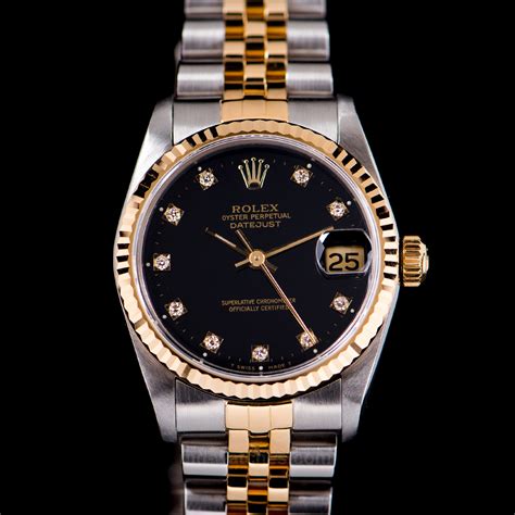 rolex oyster perpetual datejust case size|rolex 31mm datejust diamond bezel.